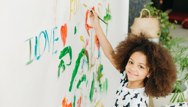 Come fare coi bimbi che disegnano sui muri