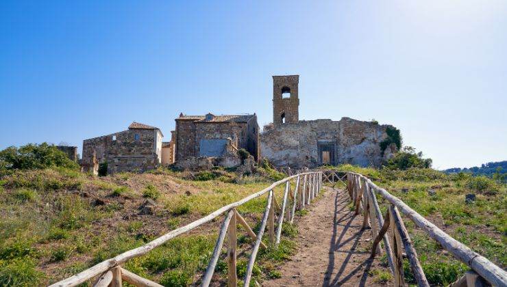 il borgo misterioso si trova a Celleno