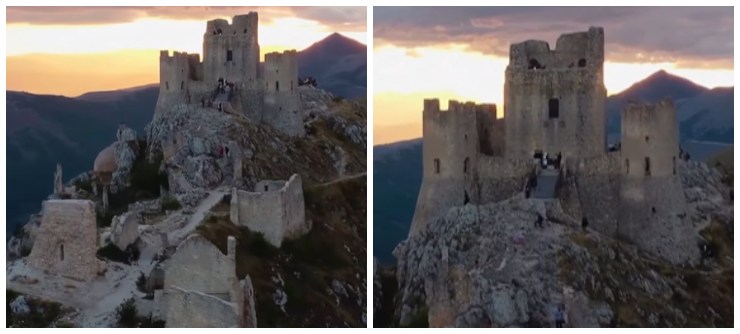 Rocca Calascio è un castello antico curiosità