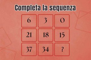 Test intelligenza numerico