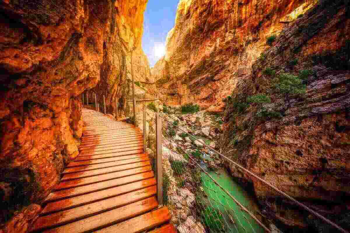 caminito del rey, malaga, andalucia