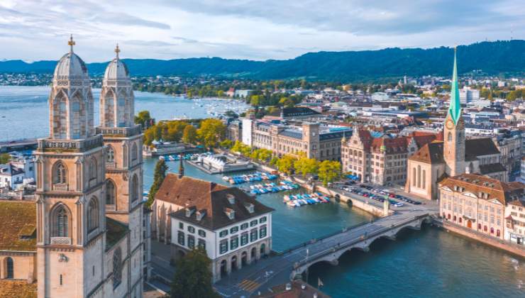 Zurigo, città in cui si vede meglio