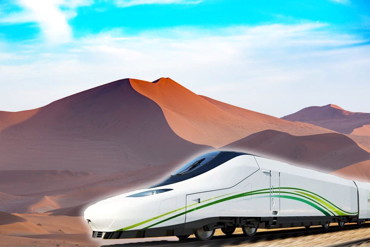 Viaggio in treno nel deserto