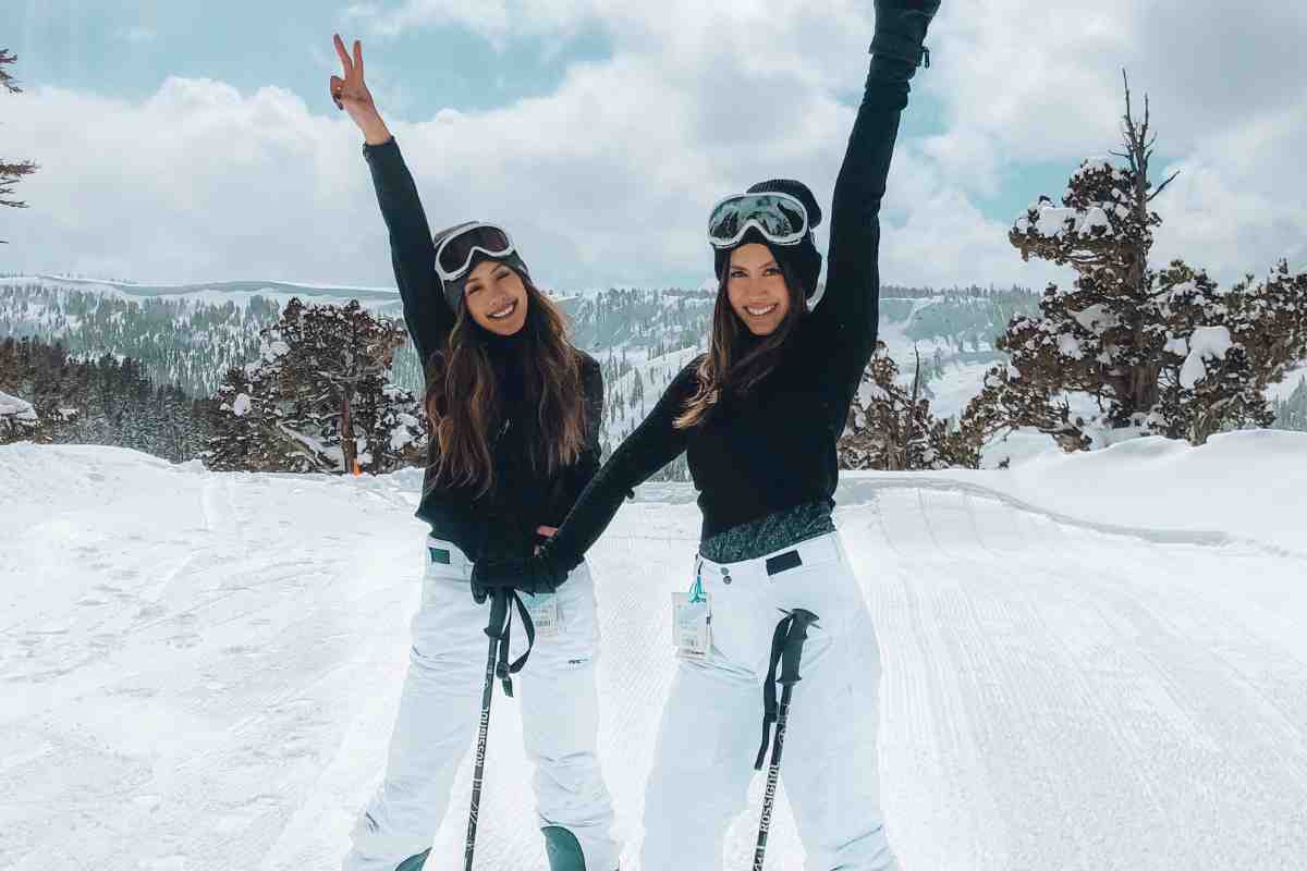 Sciatrici sulla neve