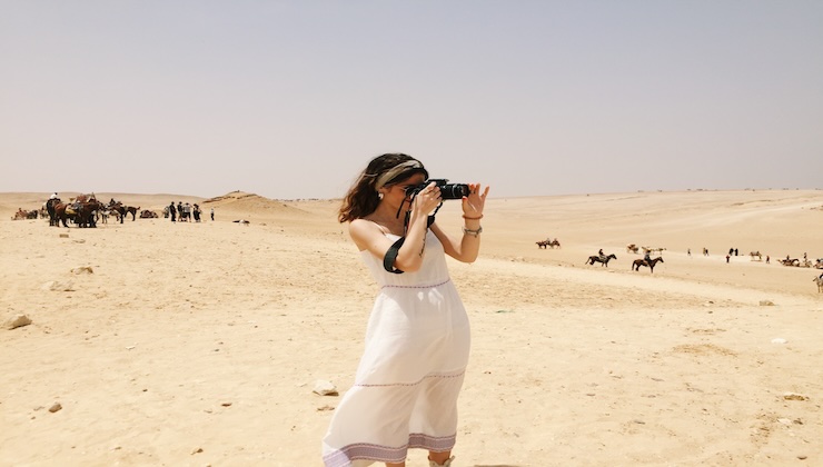 Viaggiatrice in Egitto