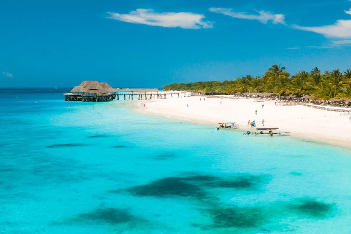 Zanzibar spiaggia