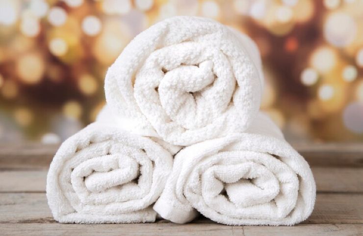Asciugamani profumati metodo hotel