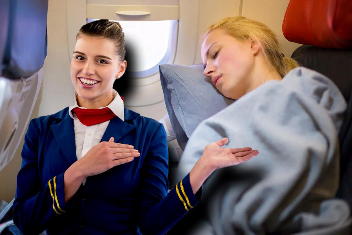 Trucchi per dormire in aereo