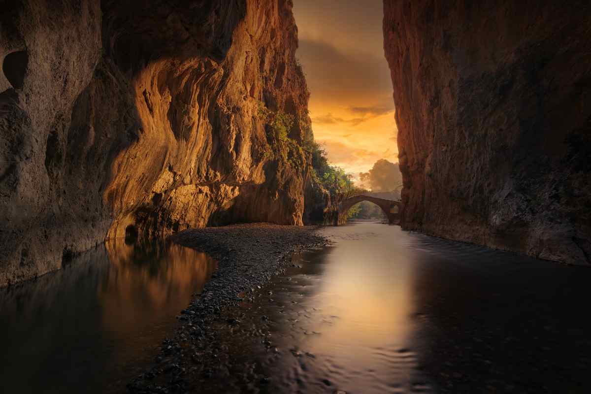 Canyon in Italia