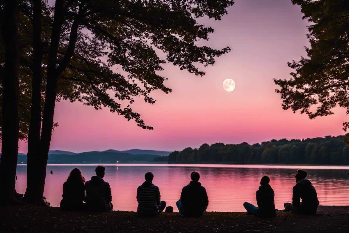 Bellissima luna rosa