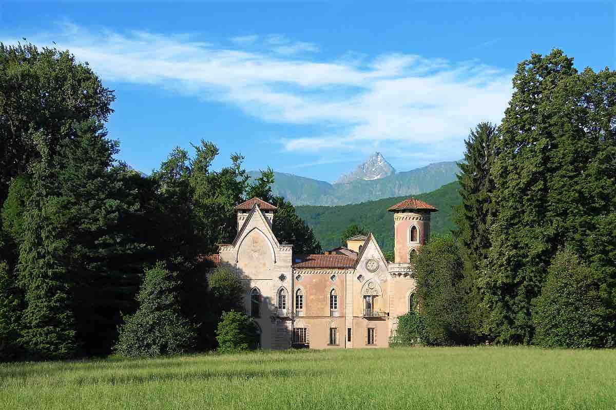 Bellissimo castello in Italia