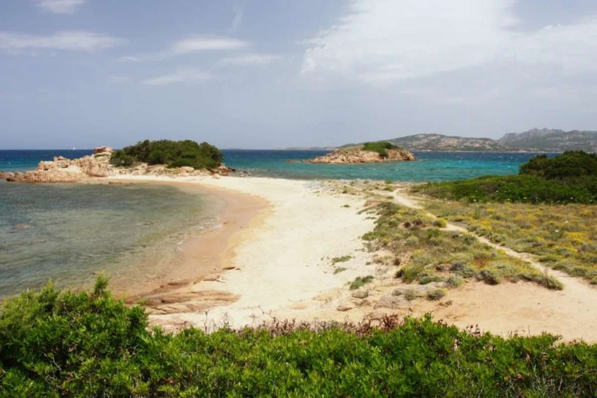 Incantevole spiaggia italiana