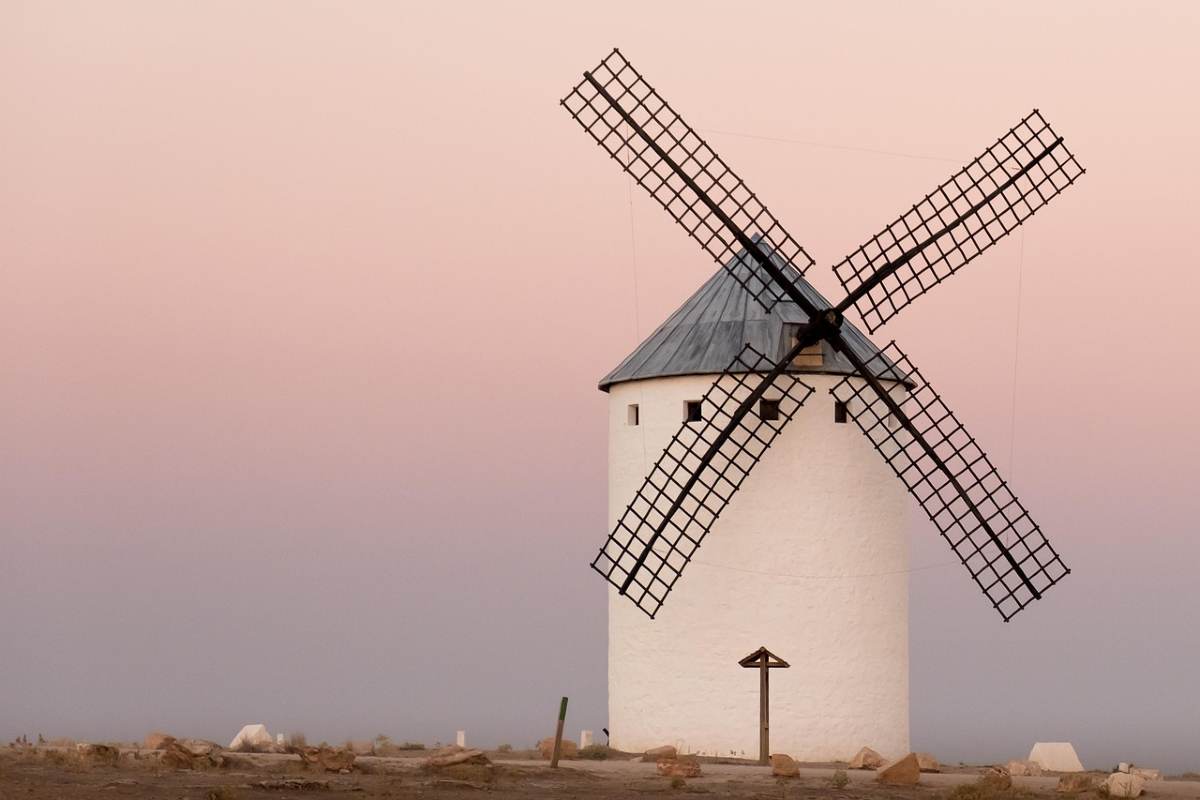 Mulini a vento paese italiano