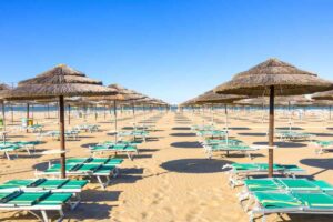 Spiaggia economica in Italia