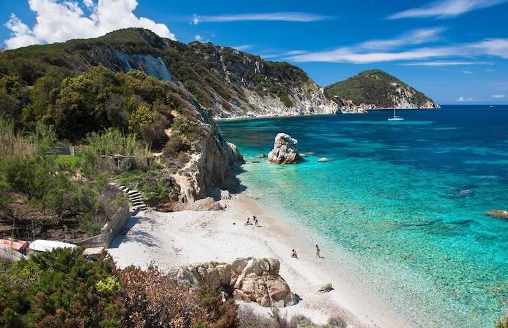 spiaggia dell'isola d'Elba